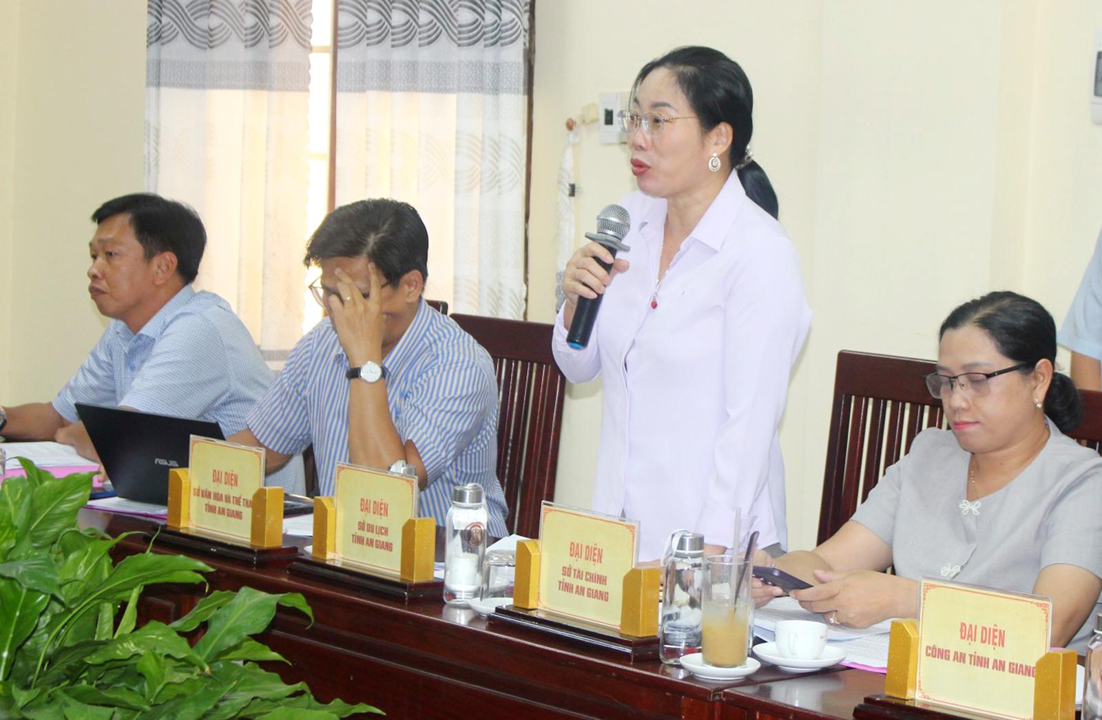 Khẩn trương chuẩn bị lễ khởi công Dự án xây dựng hệ thống mái che bảo tồn các hố khảo cổ tại Khu di tích Óc Eo - Ba Thê