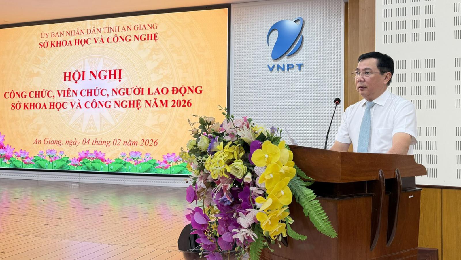 Sở Khoa học và Công nghệ tỉnh An Giang phấn đấu hoàn thành tốt nhiệm vụ năm 2026