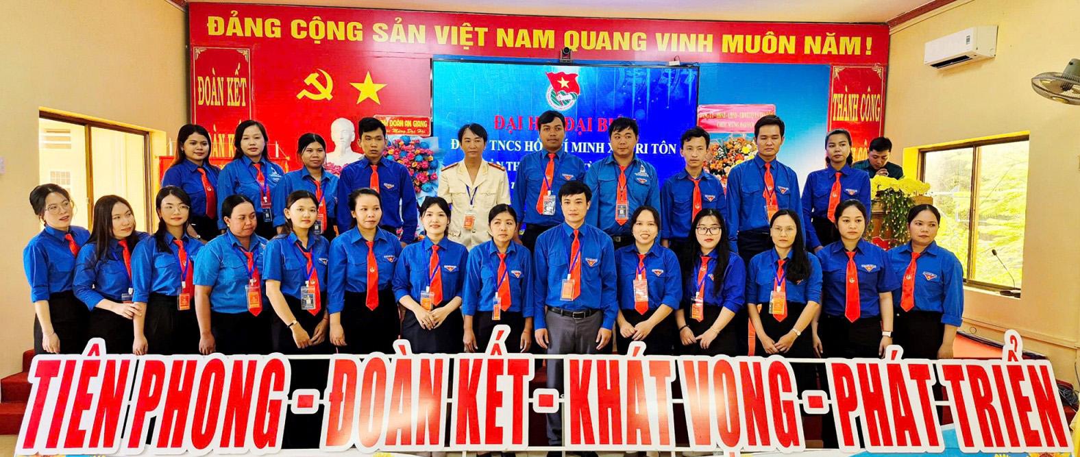 Đại hội đại biểu Đoàn Thanh niên Cộng sản Hồ Chí Minh Xã Tri Tôn lần thứ I