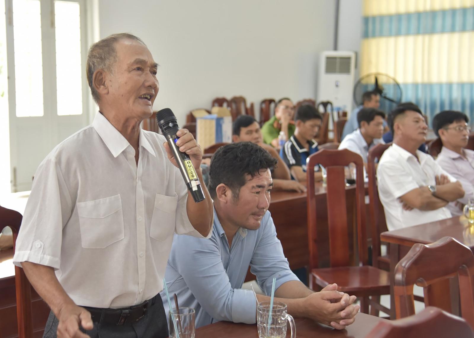 Cử tri xã Tây Yên kiến nghị nhiều vấn đề dân sinh