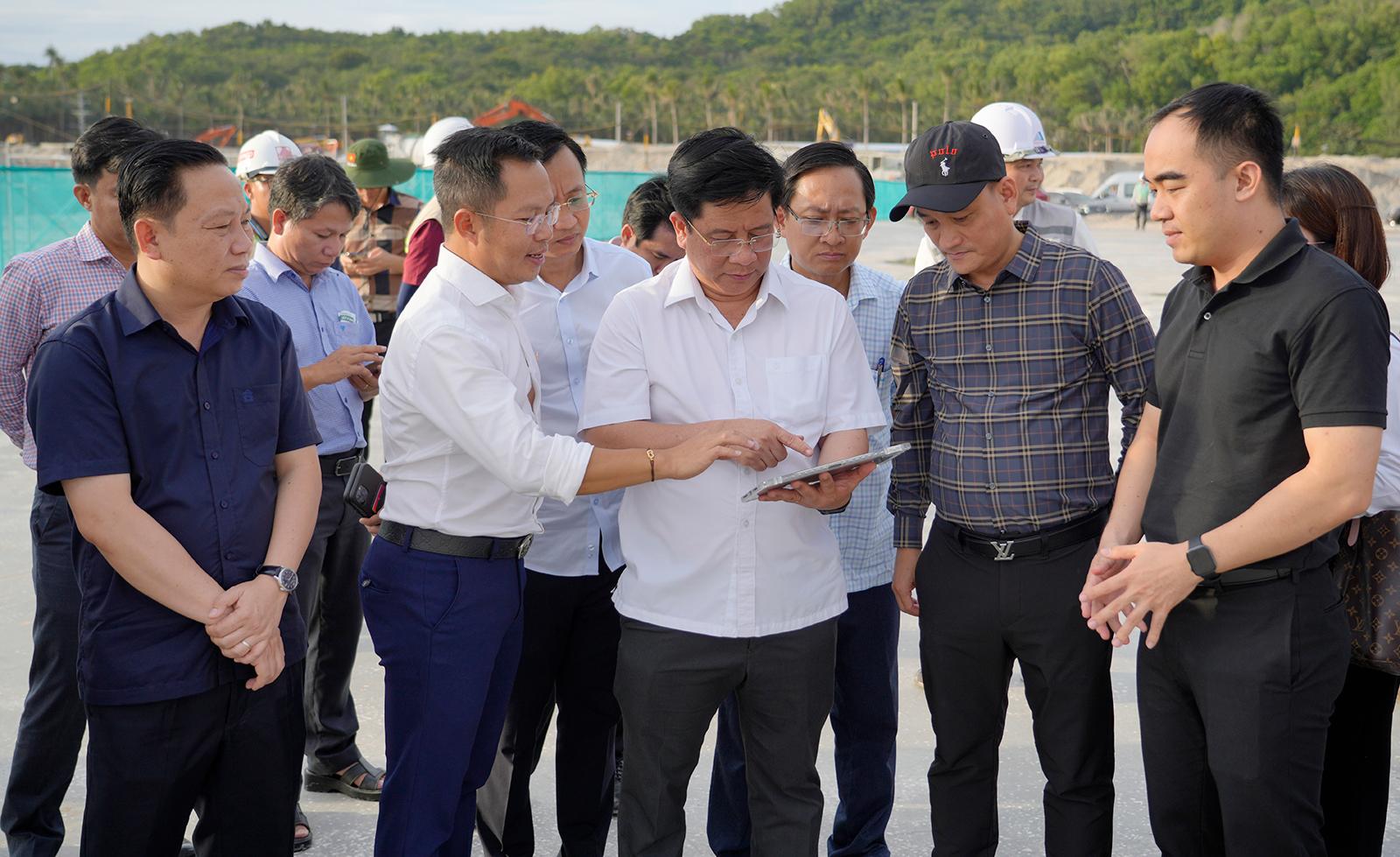 Chủ tịch UBND tỉnh An Giang kiểm tra các công trình phục vụ Hội nghị APEC 2027