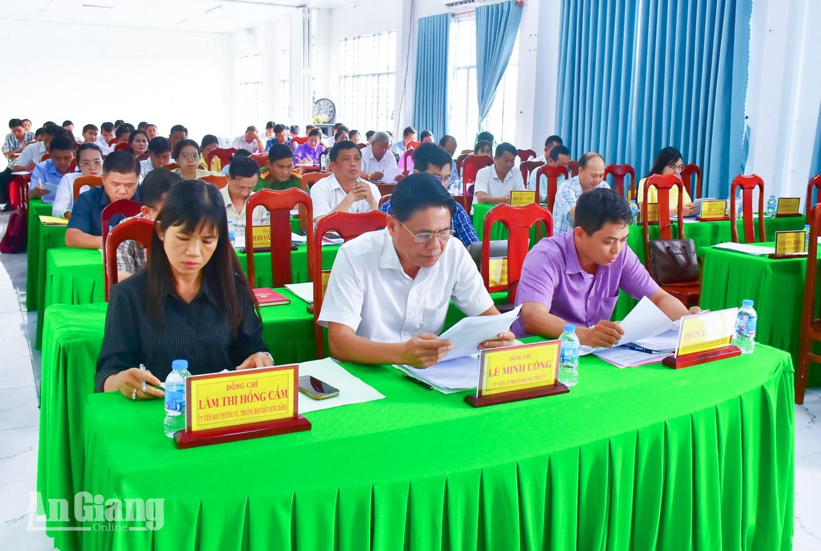 Vĩnh Thạnh Trung tập trung tinh gọn bộ máy