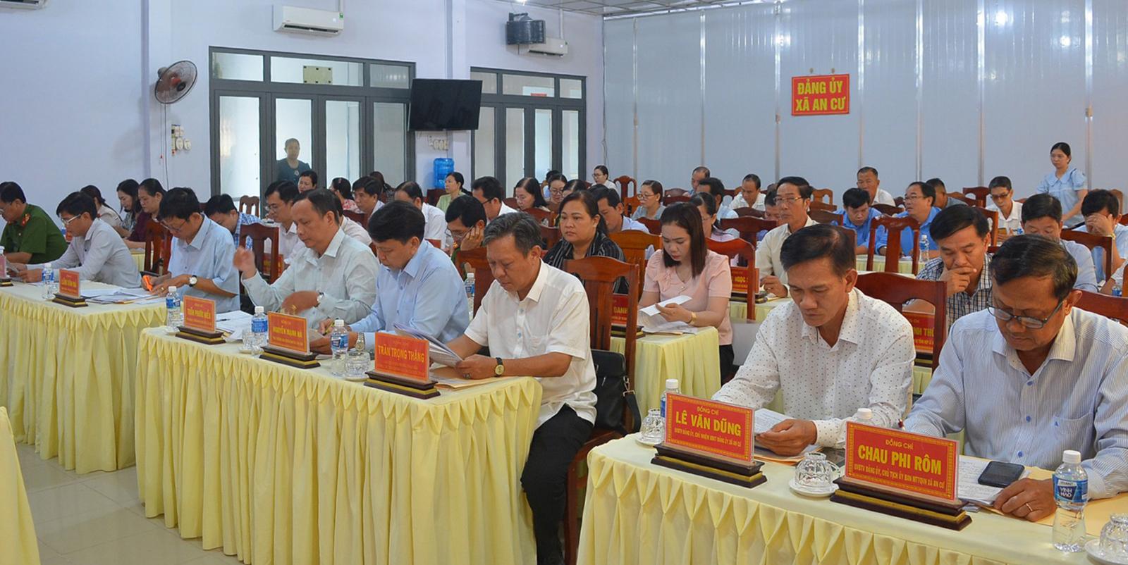 Tốc độ tăng trưởng tổng giá trị sản phẩm xã An Cư tăng 15,83% so cùng kỳ