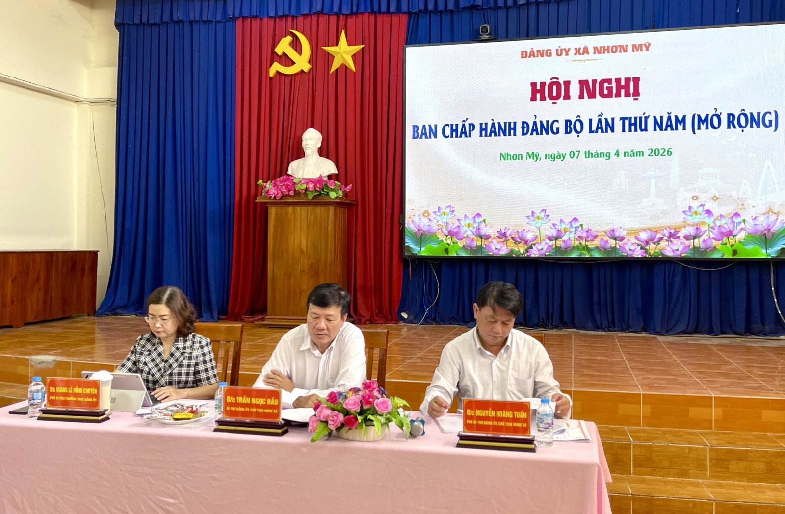Xã Nhơn Mỹ tập trung thực hiện các mục tiêu quý II/2026