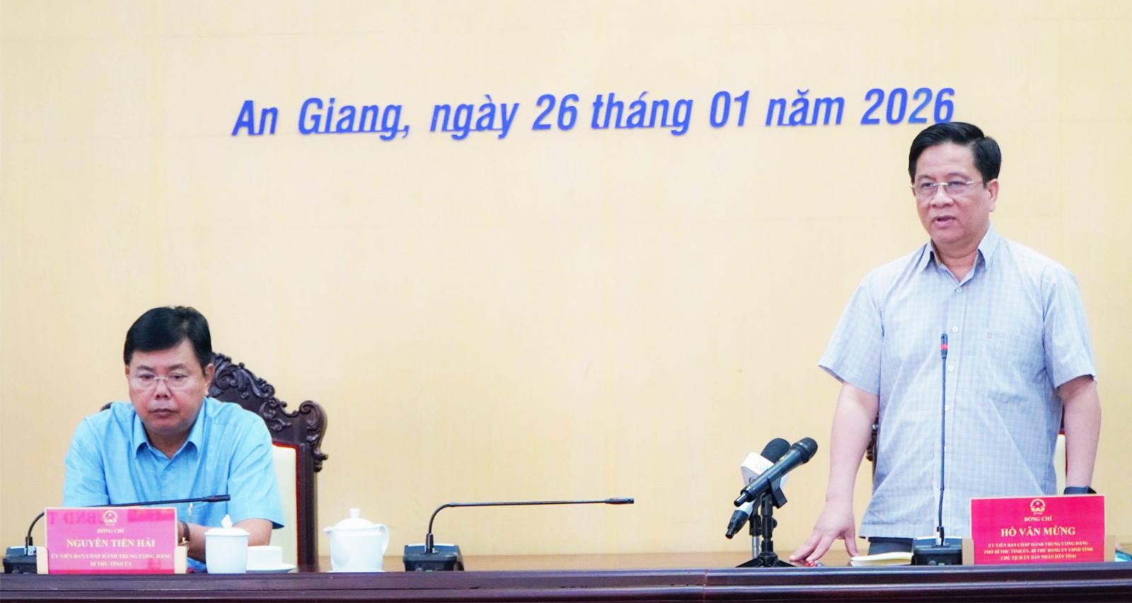 Bí thư Tỉnh ủy An Giang chỉ đạo xử lý dứt điểm khai thác thủy sản trái phép trên vùng biển Kiên Lương