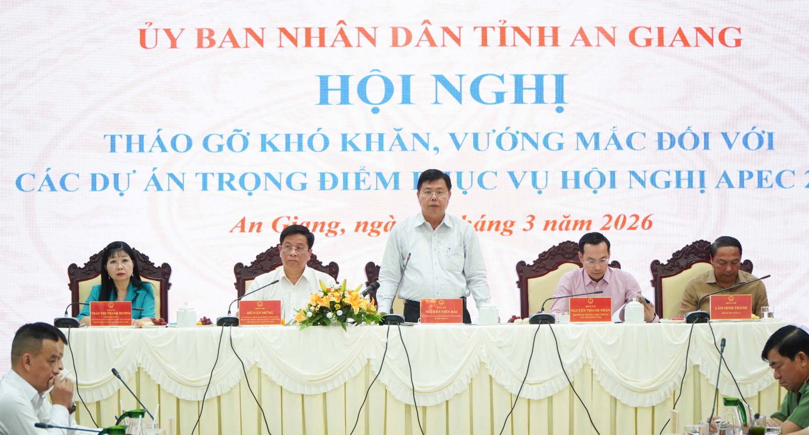 An Giang tháo gỡ vướng mắc đối với các dự án trọng điểm phục vụ APEC 2027 tại Phú Quốc