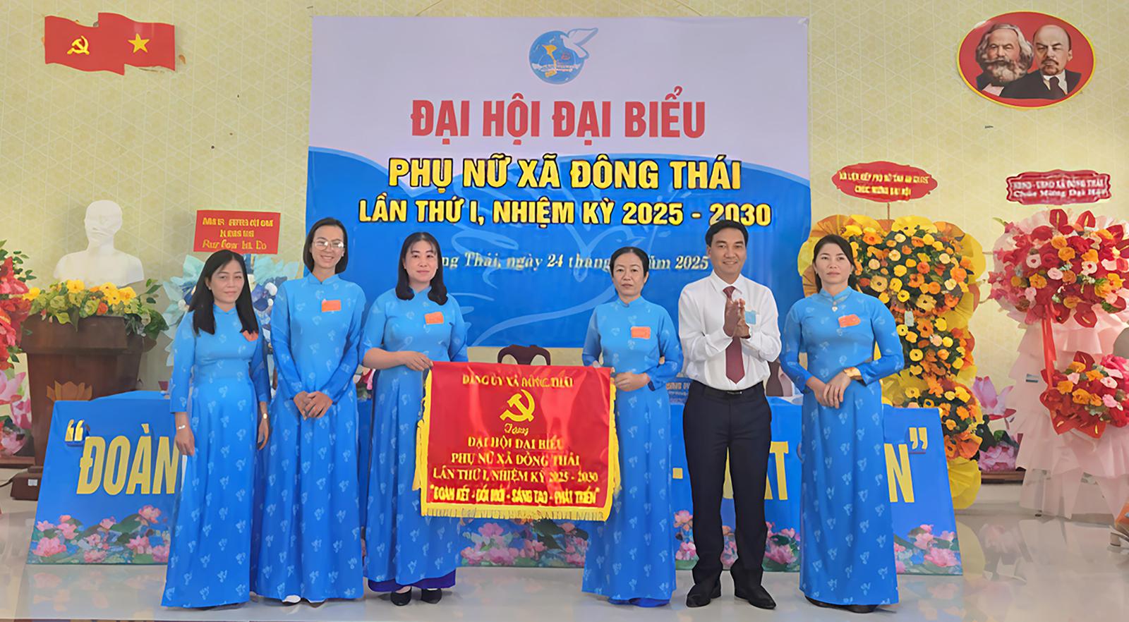 Đại hội đại biểu Hội Liên hiệp Phụ nữ xã Đông Thái lần thứ I