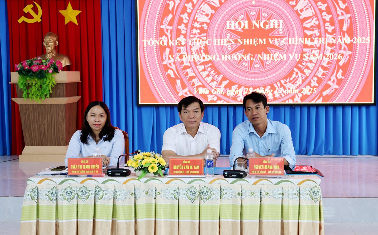 Đảng bộ xã Vĩnh Gia hoàn thành 11/11 chỉ tiêu nghị quyết