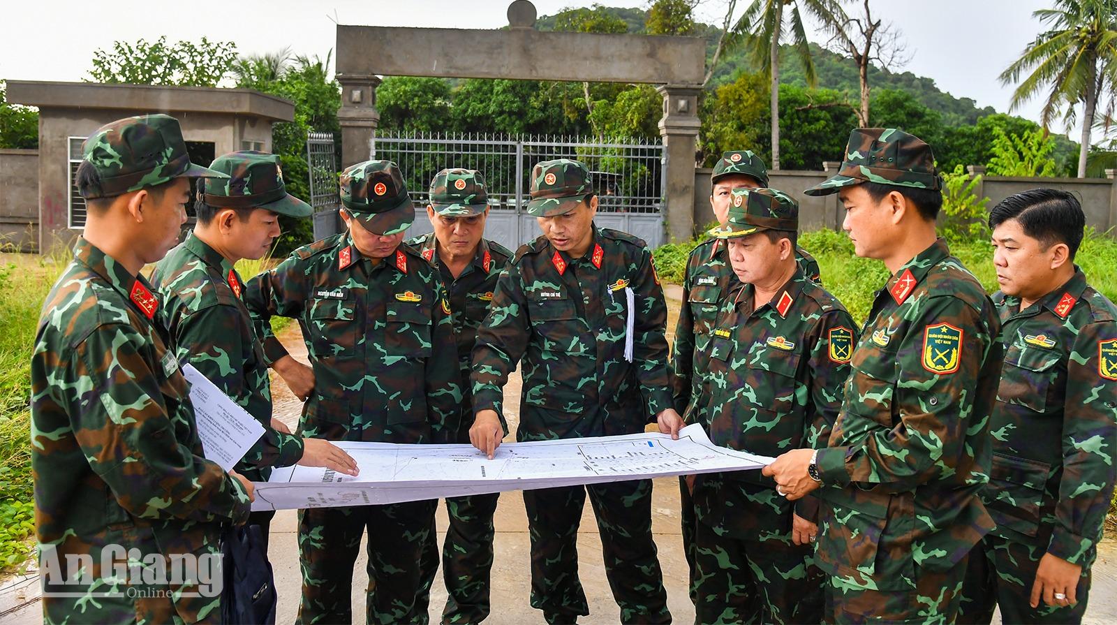 Đẩy nhanh tiến độ xây dựng trường bắn, thao trường huấn luyện