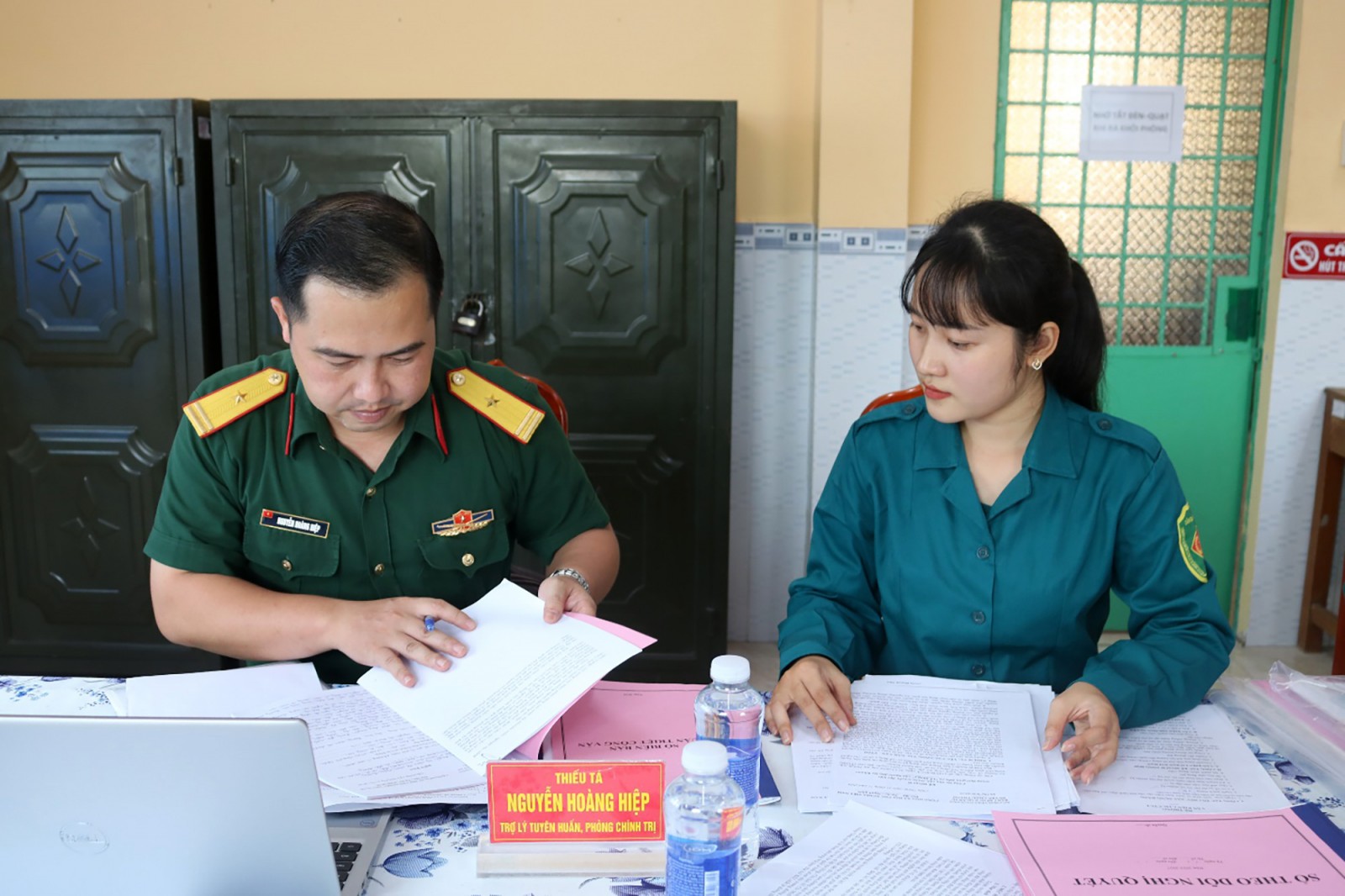 Kiểm tra phong trào Thi đua quyết thắng tại xã Cần Đăng