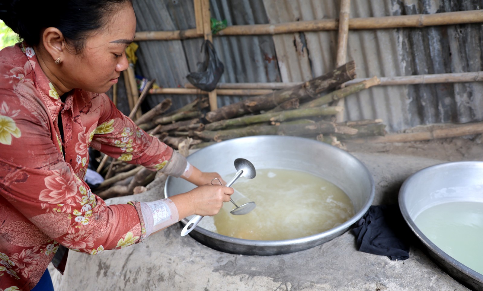 Mùa nấu đường thốt nốt của đồng bào Khmer