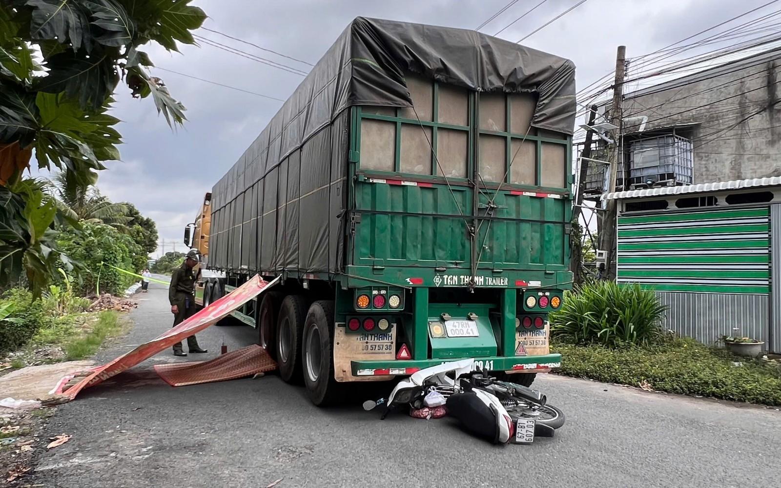 Hiện trường vụ tai nạn giao thông