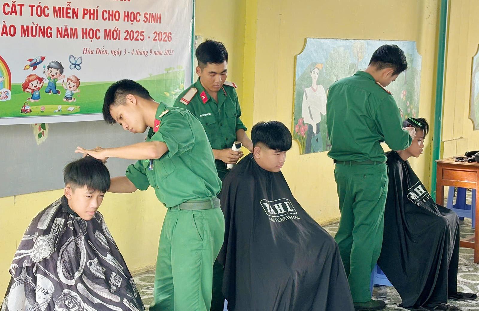 Khí thế tuổi trẻ lực lượng vũ trang