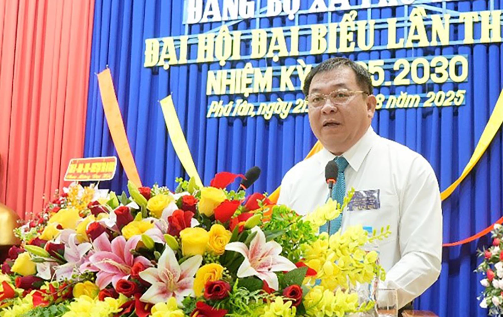 Đại hội Đảng bộ xã Phú Tân, nhiệm kỳ 2025- 2030