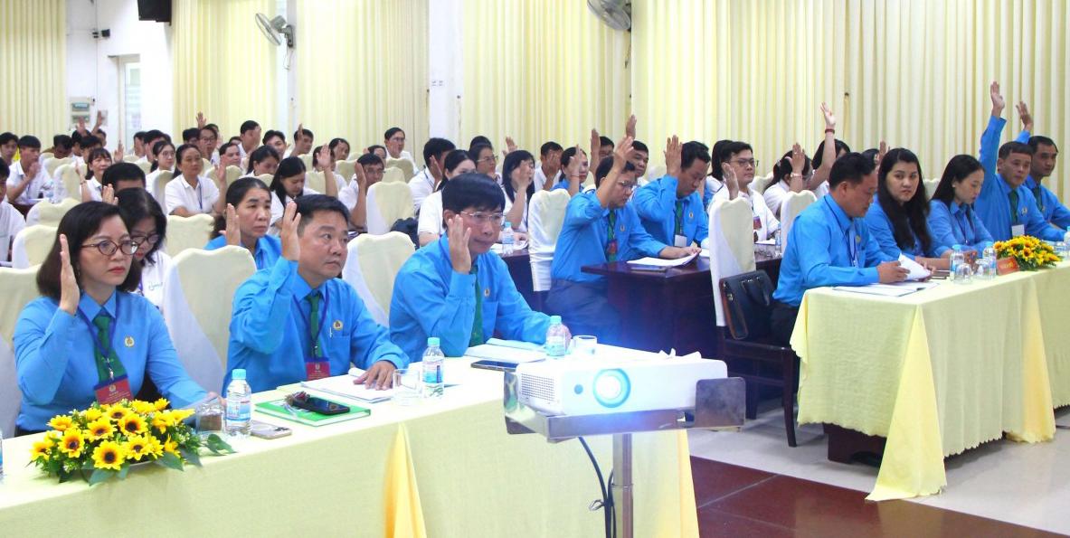 Đại hội công đoàn cơ sở Công ty Cổ phần Rau quả thực phẩm An Giang