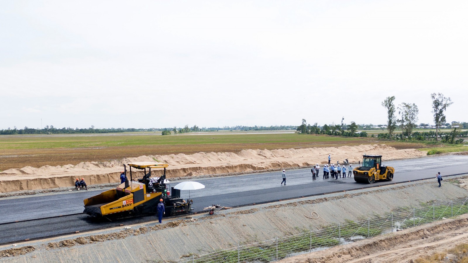 Cao tốc Châu Đốc - Cần Thơ - Sóc Trăng đoạn qua địa bàn tỉnh An Giang trước ngày thông xe kỹ thuật