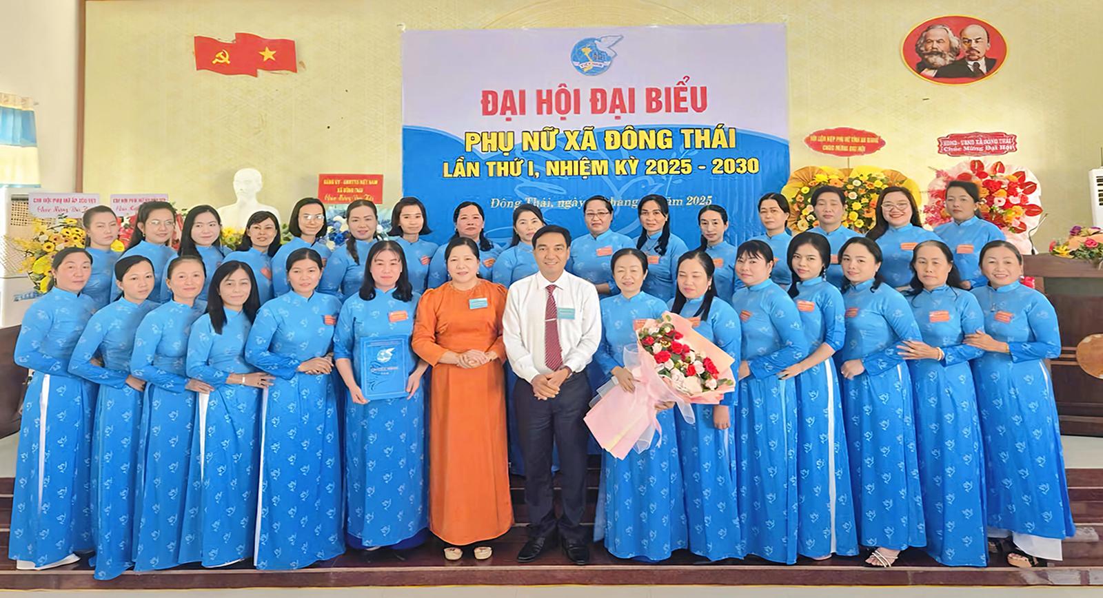 Đại hội đại biểu Hội Liên hiệp Phụ nữ xã Đông Thái lần thứ I