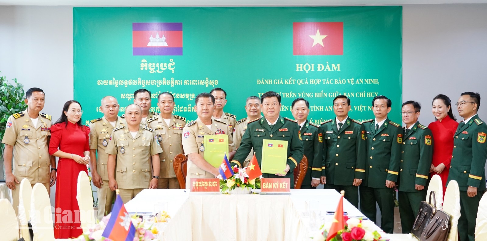 An Giang - Campuchia tăng cường phối hợp bảo vệ biên giới, vùng biển