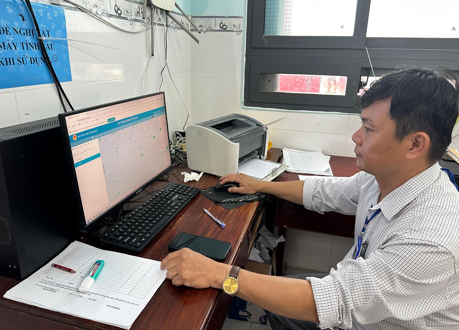 Số hóa quản lý tàu cá