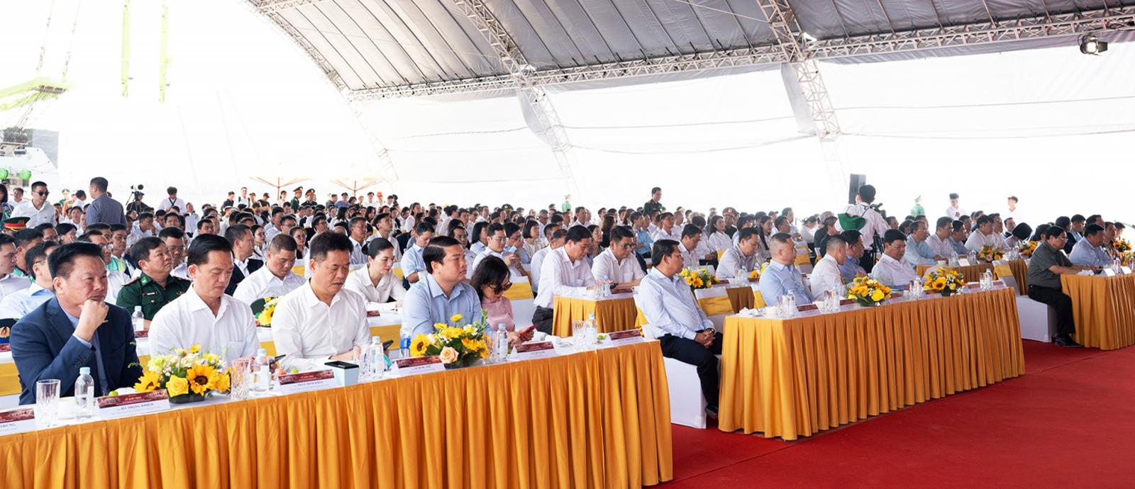 Thủ tướng Chính phủ Phạm Minh Chính dự lễ khởi công hai dự án APEC 2027 tại Phú Quốc