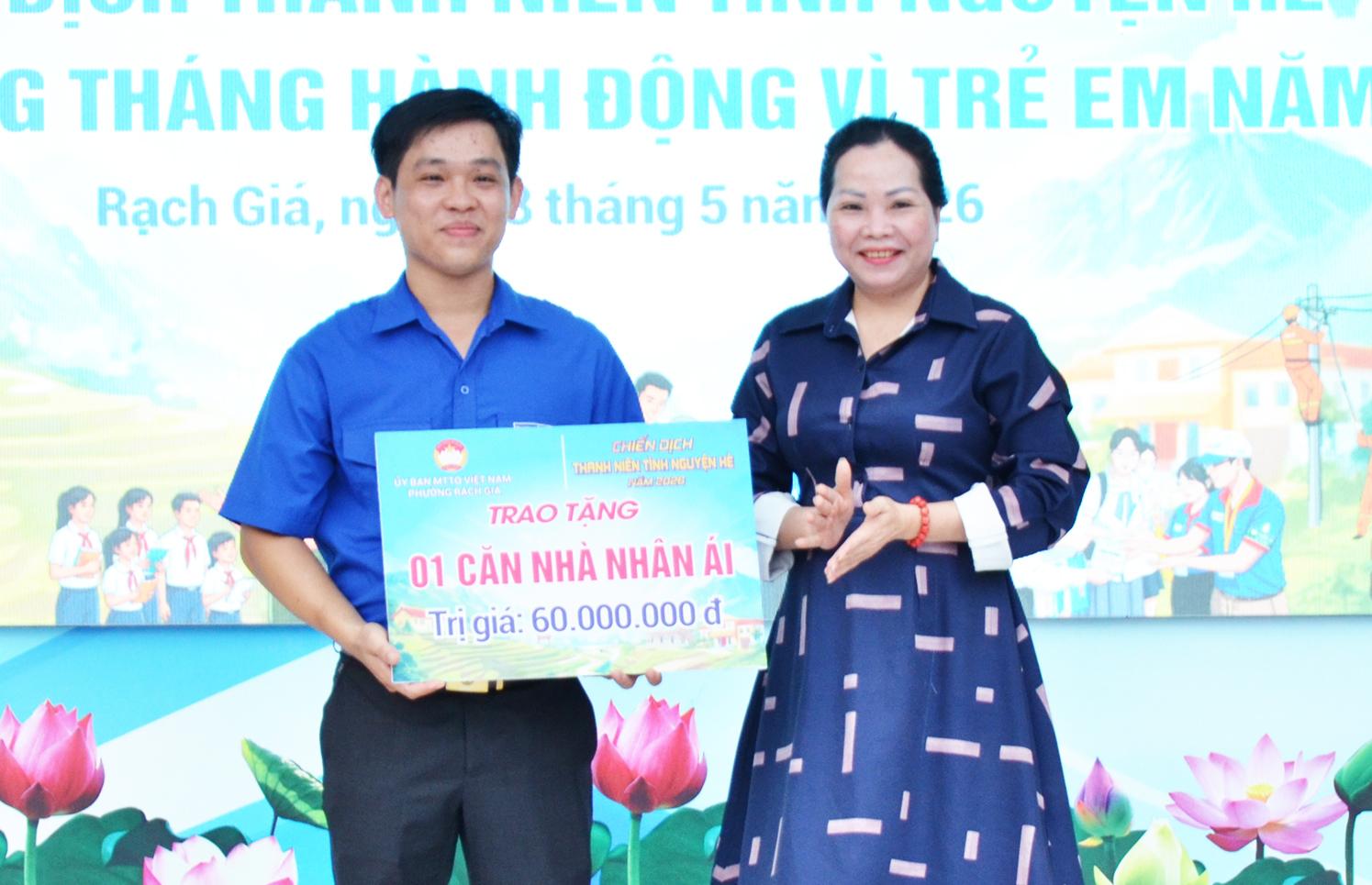 Đoàn phường Rạch Giá ra quân Chiến dịch