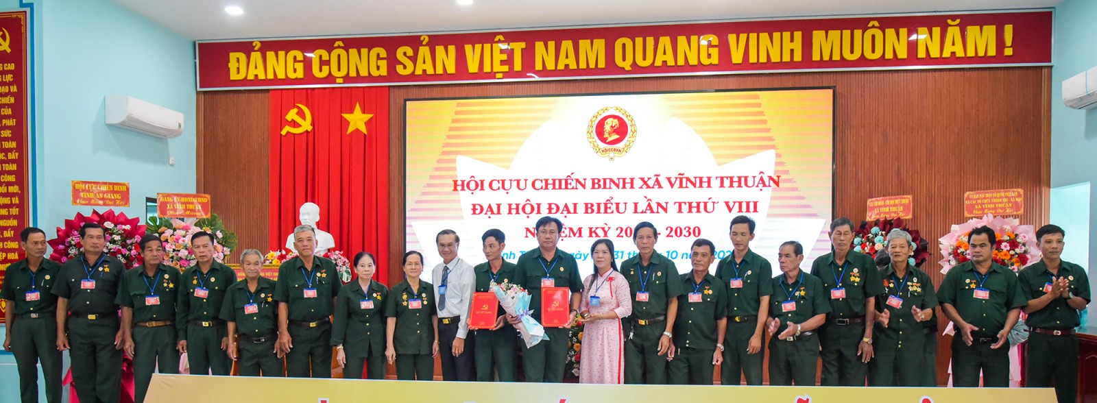 Hội Cựu chiến binh xã Vĩnh Thuận sửa chữa và xây dựng 36 căn nhà cho hội viên