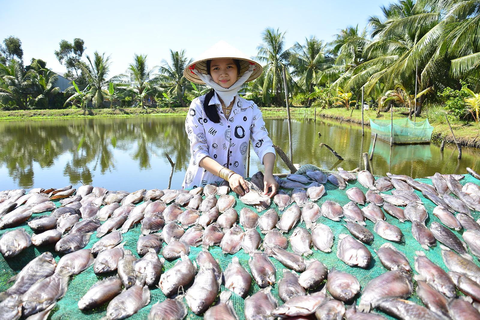 Khô sặc rằn, đặc sản quê