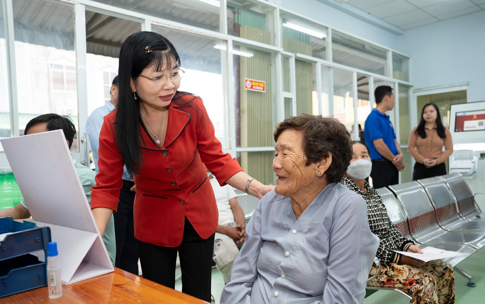 Phó Bí thư Tỉnh ủy An Giang khảo sát, kiểm tra hoạt động tại xã Vĩnh An