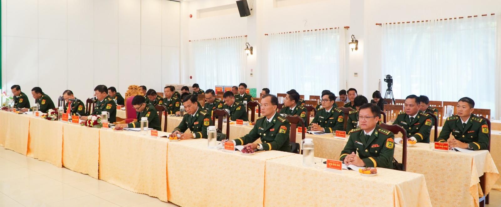 Bộ đội Biên phòng tỉnh An Giang hội đàm với Công an 3 tỉnh thuộc Campuchia