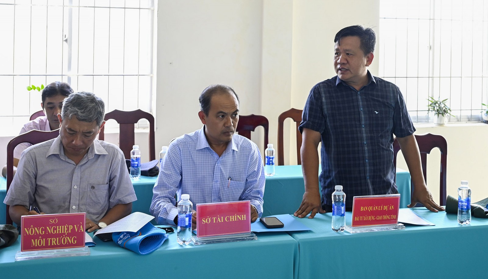 Phó Chủ tịch UBND tỉnh An Giang Nguyễn Thị Minh Thúy kiểm tra các dự án giáo dục, y tế tại Giang Thành