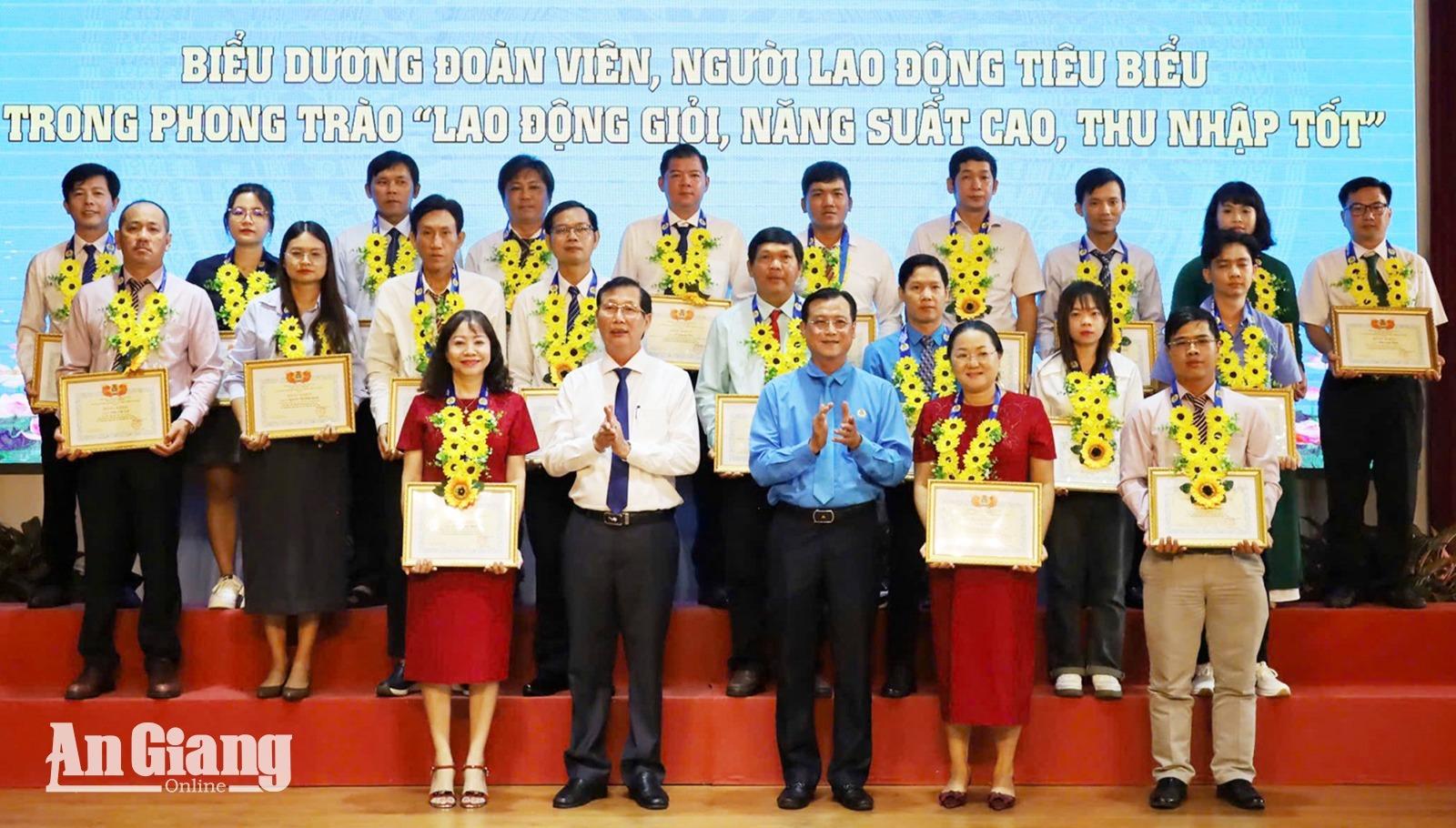 An Giang biểu dương 75 lao động tiêu biểu