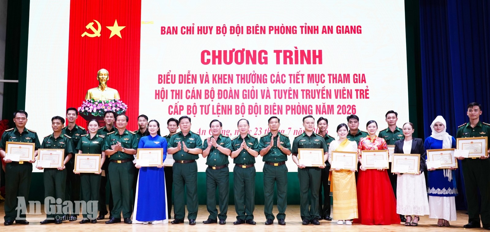 Bộ đội Biên phòng An Giang đoạt giải nhì toàn đoàn tại hội thi toàn quốc