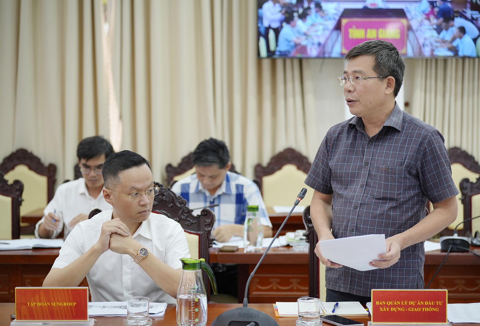 UBND tỉnh An Giang nghe báo cáo tiến độ triển khai các công trình, dự án phục vụ Hội nghị APEC 2027