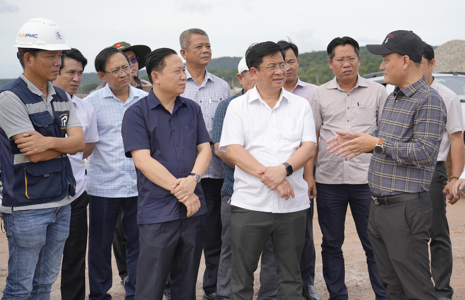 Chủ tịch UBND tỉnh An Giang kiểm tra các công trình phục vụ Hội nghị APEC 2027