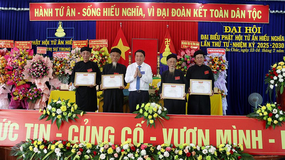Đại hội đại biểu Phật hội Tứ Ân Hiếu Nghĩa nhiệm kỳ 2025-2030