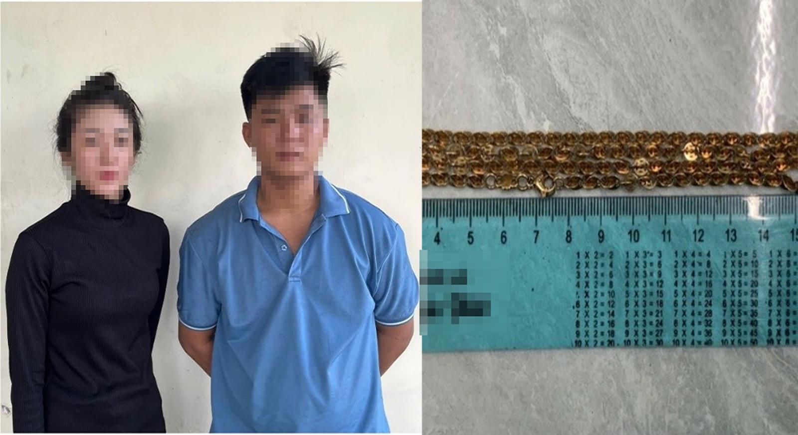 Tạm giữ 2 đối tượng cướp giật tài sản