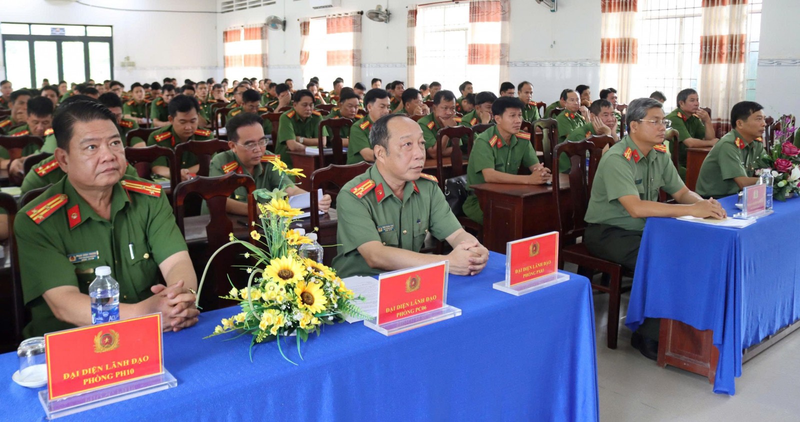 Tổ chức bồi dưỡng kiến thức nghiệp vụ quản lý nhà nước về an ninh, trật tự tại địa bàn cơ sở