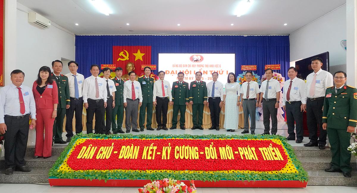 Đại hội Đảng bộ Ban Chỉ huy Phòng thủ khu vực 6