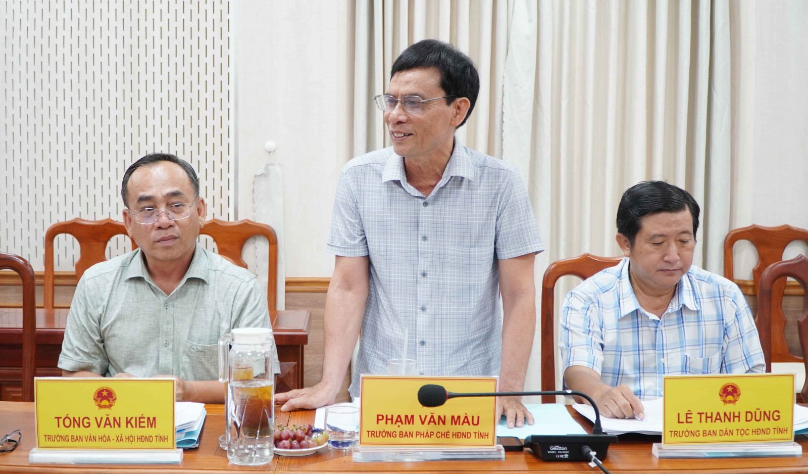 Thường trực HĐND tỉnh An Giang cho ý kiến nhiều nội dung quan trọng