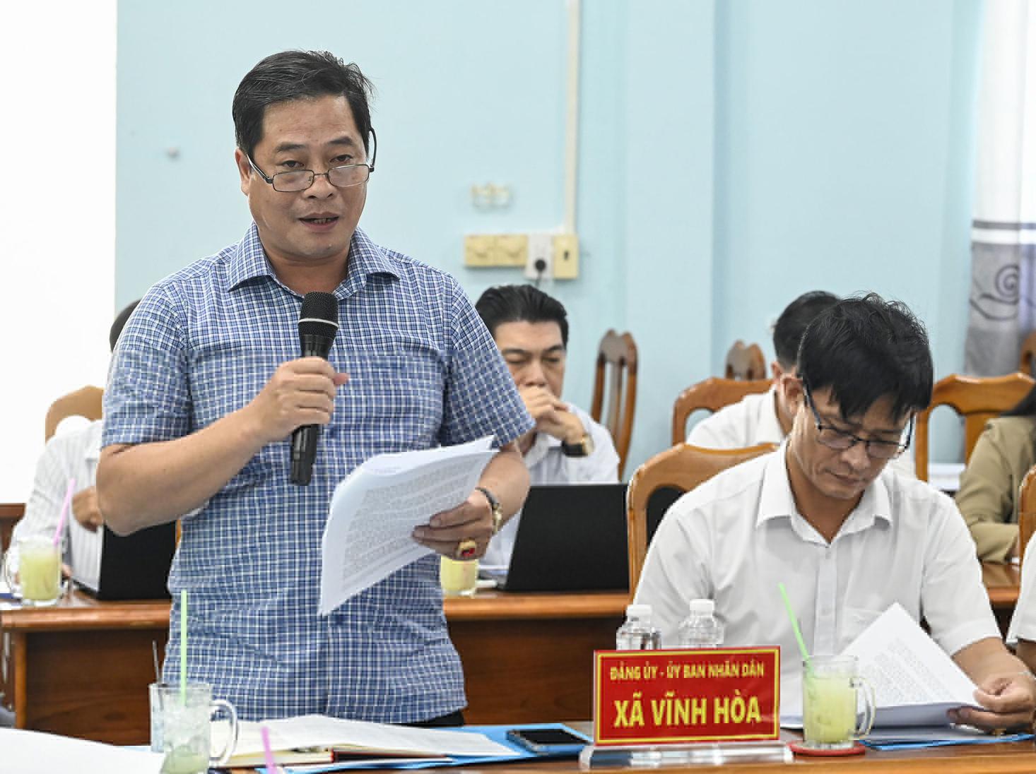 Phó Chủ tịch UBND tỉnh Nguyễn Thị Minh Thúy làm việc với bốn xã về tình hình phát triển kinh tế - xã hội