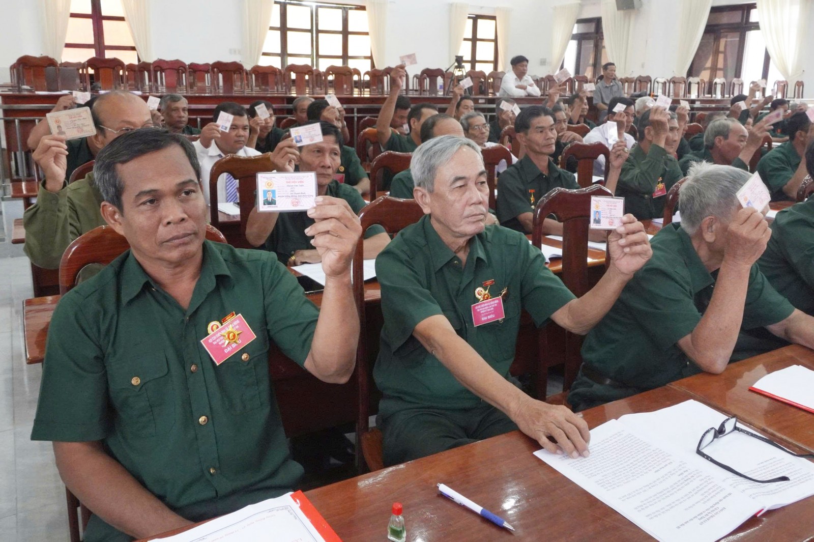 Hội Cựu chiến binh xã Giồng Riềng mỗi năm thực hiện 1 mô hình