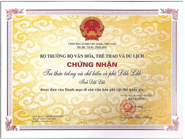 Cà phê Tây Nguyên: Di sản văn hóa, sinh kế bền vững của đồng bào dân tộc thiểu số và tầm vóc quốc tế - Ảnh 2.