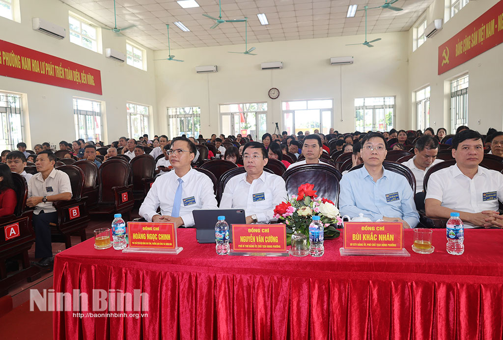 Các đại biểu dự Đại hội.