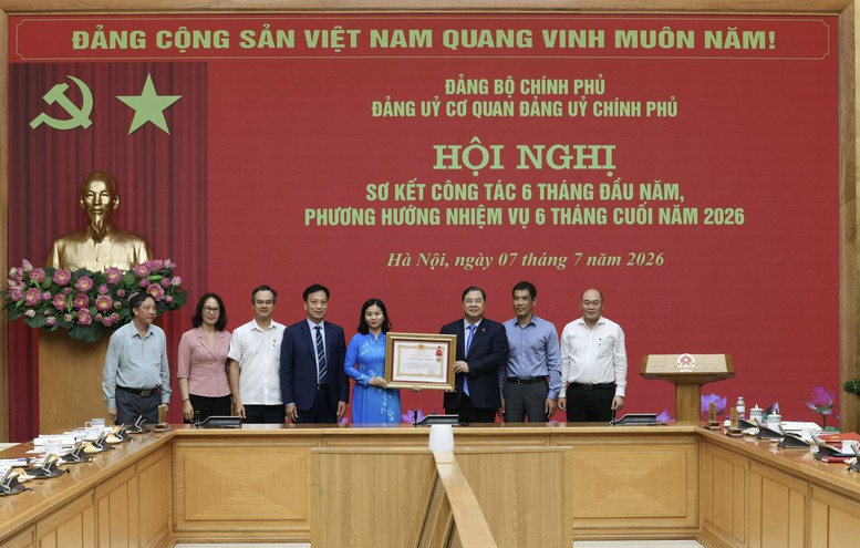 Phó Thủ tướng Thường trực Phạm Gia Túc dự công bố quyết định thành lập cơ quan Đảng ủy Chính phủ- Ảnh 5.