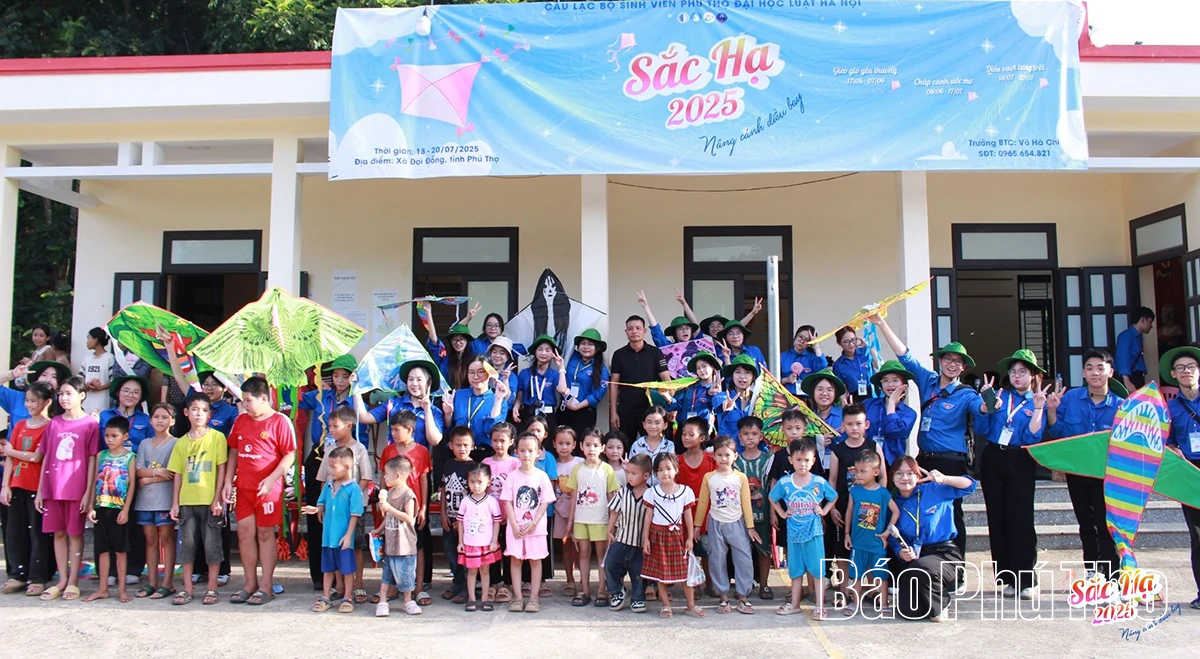 Sắc Hạ 2025 - Hành trình “Nâng cánh diều bay”