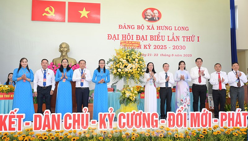 Đại hội đại biểu Đảng bộ xã Hưng Long lần thứ I, nhiệm kỳ 2025-2030