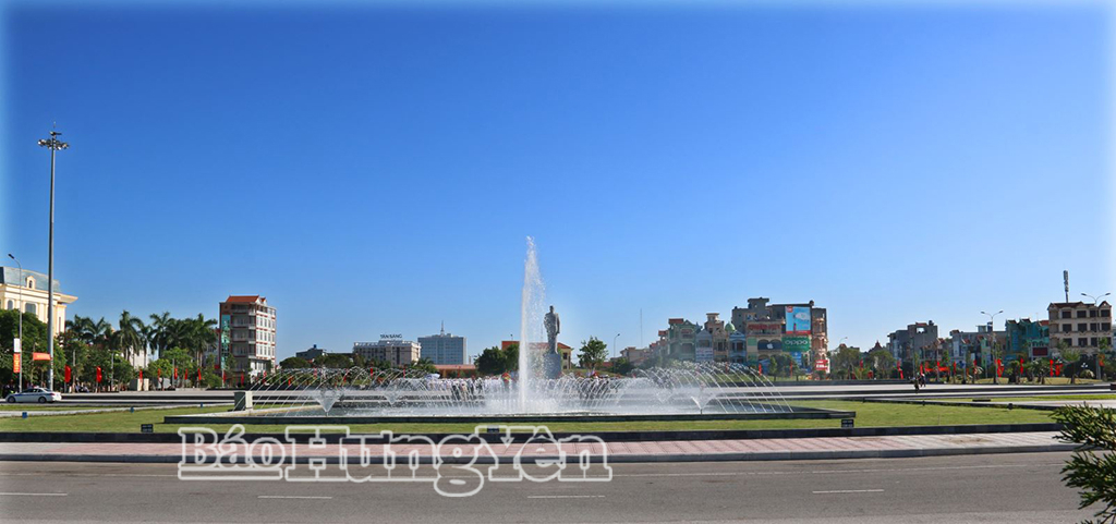 Quảng trường Nguyễn Văn Linh, phường Phố Hiến - địa điểm tổ chức chương trình nghệ thuật và bắn pháo hoa nổ chào mừng kỷ niệm 80 năm Quốc khánh 2/9.