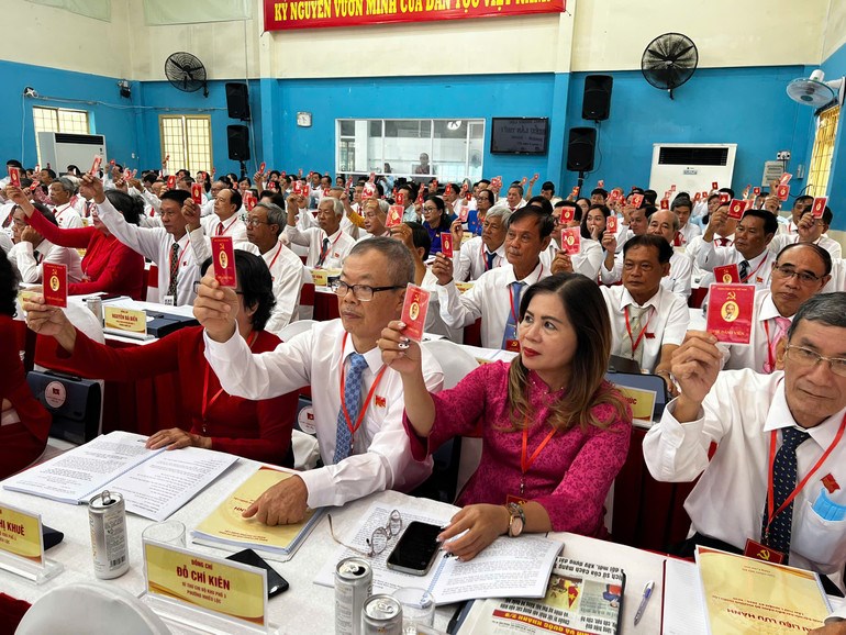 Các đại biểu dự Đại hội.