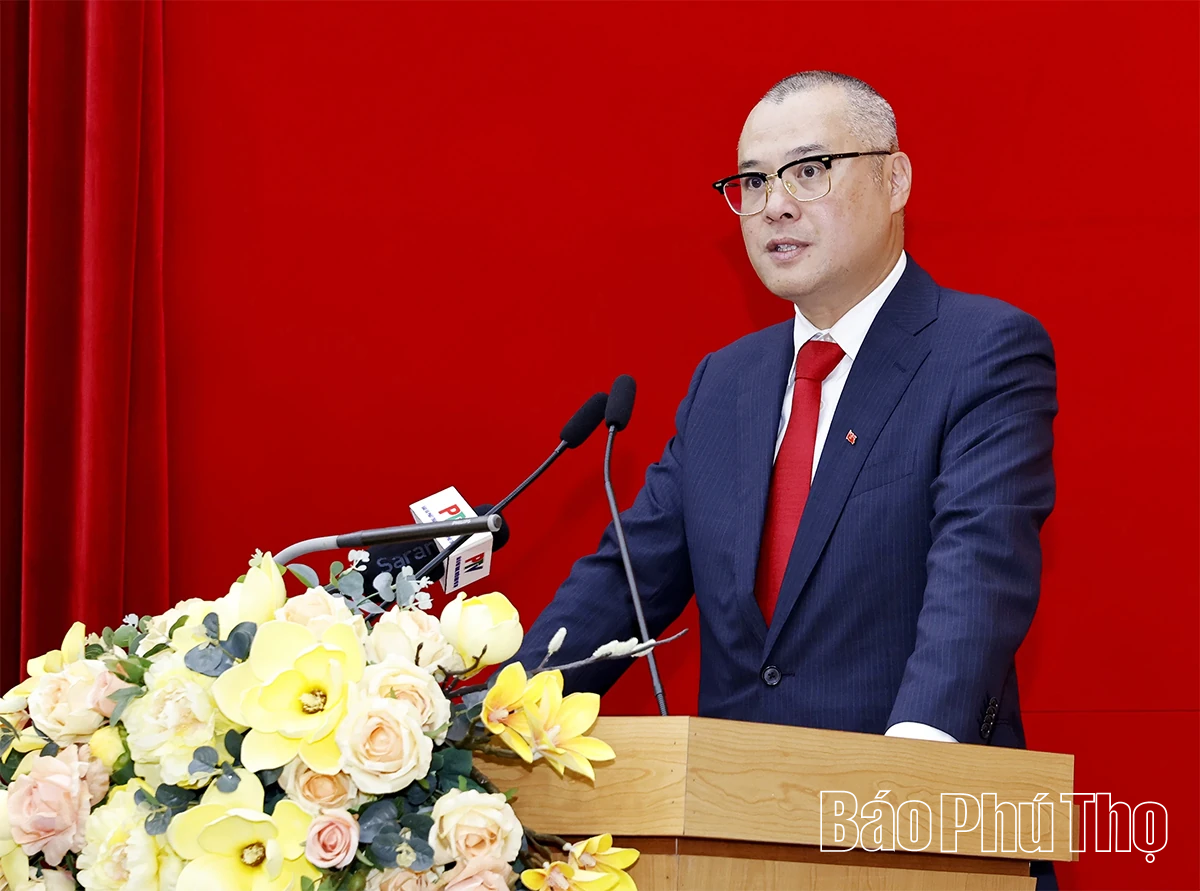 Đồng ch&iacute; Phạm Đại Dương giữ chức B&iacute; thư Tỉnh ủy Ph&uacute; Thọ nhiệm kỳ 2025-2030