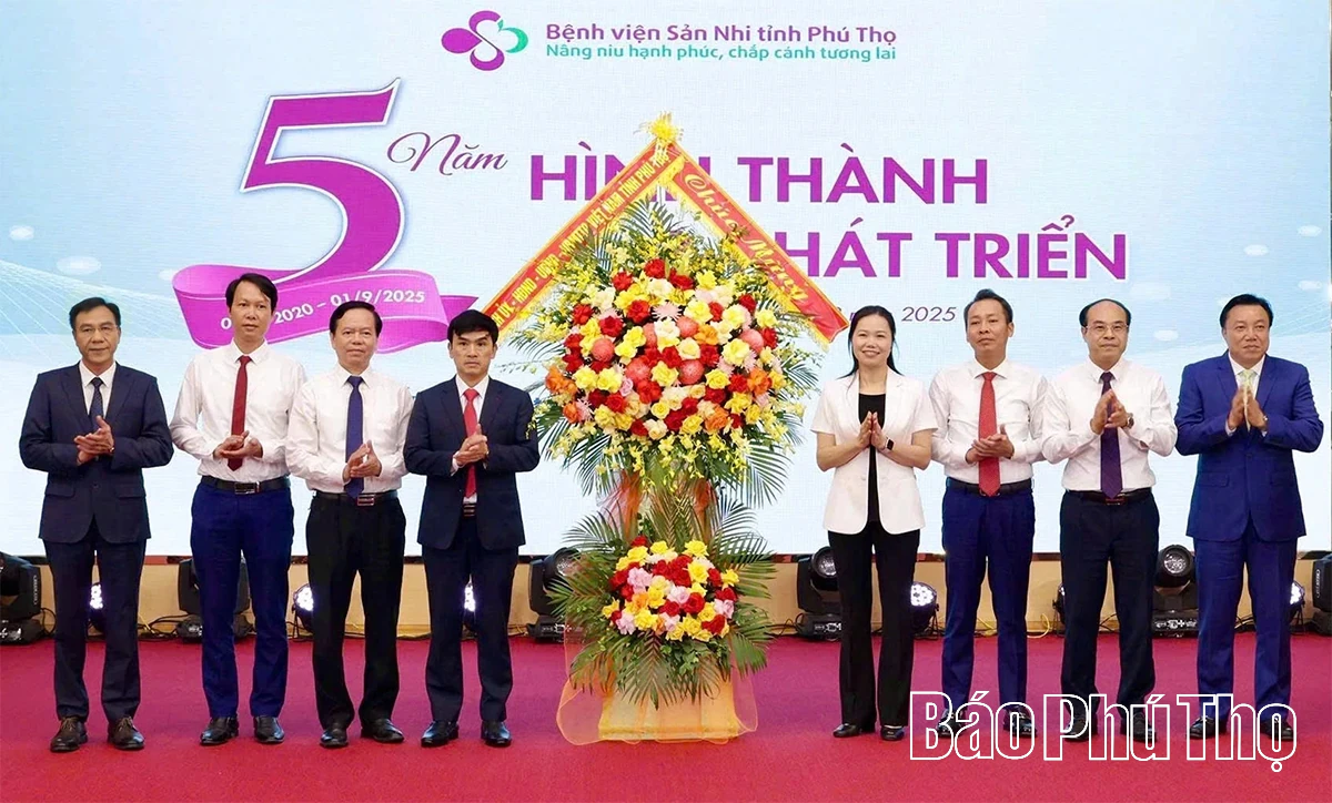 Bệnh viện Sản nhi Phú Thọ kỷ niệm 5 năm ngày thành lập